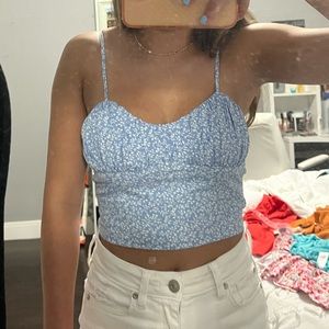 Princess Polly Tiarnie Top Blue